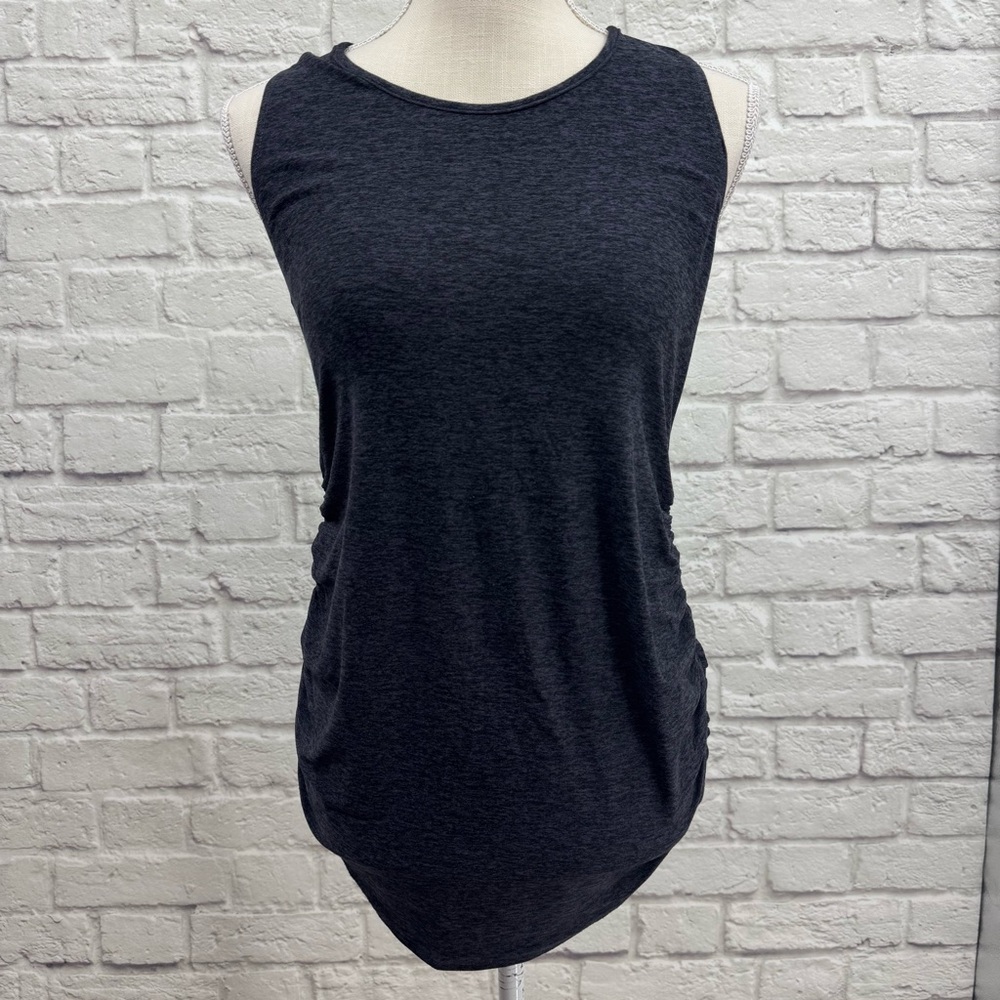 Beyond Yoga x Beyond the Bump Spacedye Maternity Tank Medium Charcoal